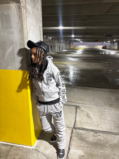 See no evil jogging suit